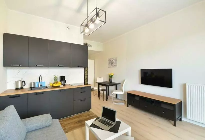 Apartments In  Hanza Tower  Sauna&pool