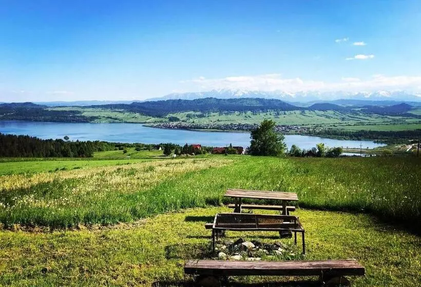 ホテル Pokoje U Chmielaków   Huba Z Widokiem Na Jezioro Czorsztynskie Tatry I Pieniny Balia