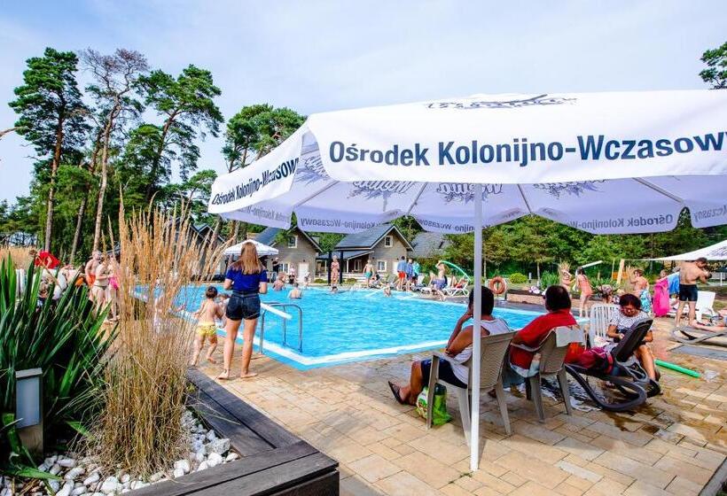 리조트 Ośrodek Kolonijno Wczasowy Mewa Przy Plaży Z Basenem Z Podgrzewaną Wodą I Mini Spa