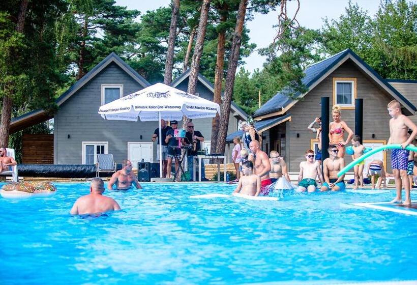 리조트 Ośrodek Kolonijno Wczasowy Mewa Przy Plaży Z Basenem Z Podgrzewaną Wodą I Mini Spa