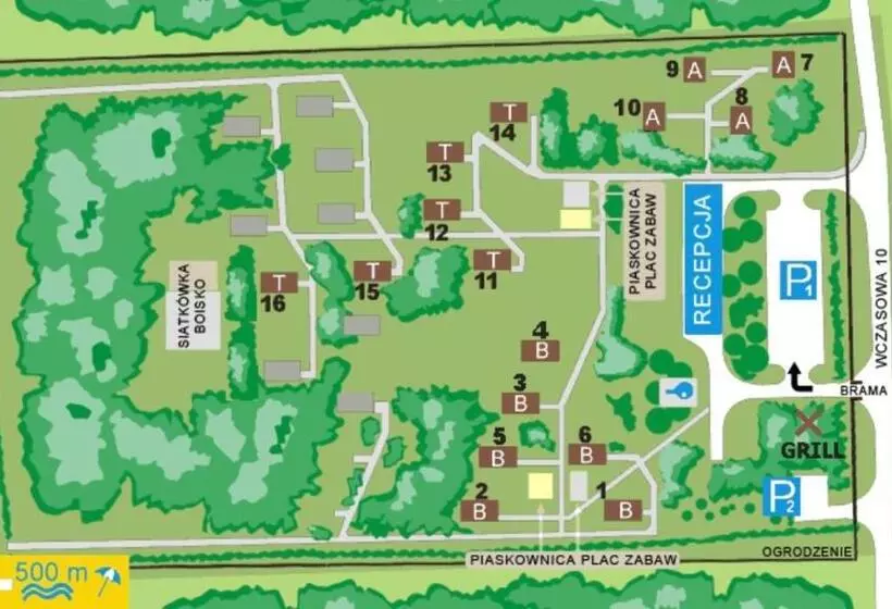 Lomakeskus Leśnik Bungalow Stegna   Domki Letniskowe Nad Morzem