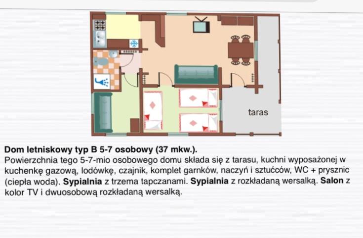 Курорт Leśnik Bungalow Stegna Domki Letniskowe Nad Morzem