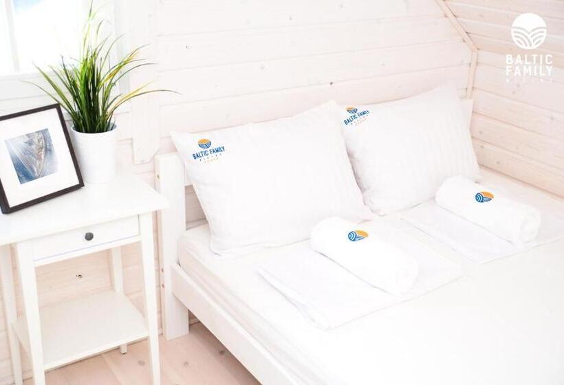 استراحتگاه Domki Baltic Family Basen Kidsclub Rowery