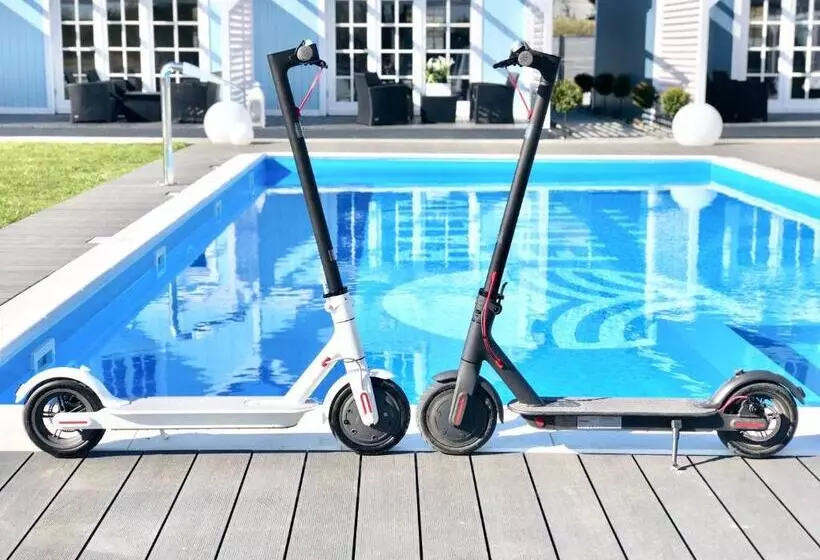 Lomakeskus Domki Baltic Family Basen Kidsclub Rowery