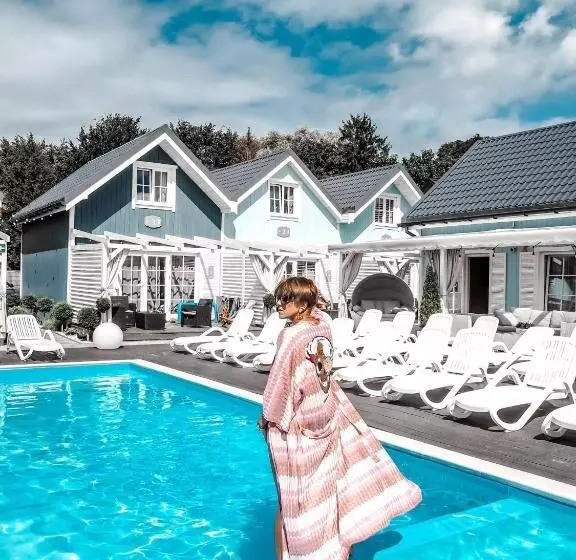 Lomakeskus Domki Baltic Family Basen Kidsclub Rowery