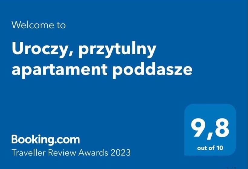 Uroczy, Przytulny Apartament Poddasze