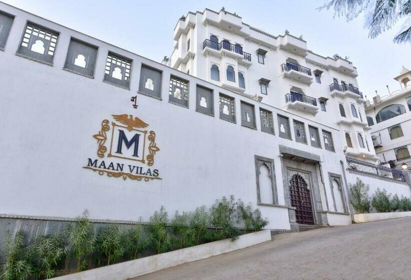 בית מלון כפרי Maan Vilas By Stone Wood