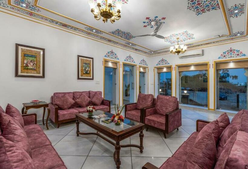 בית מלון כפרי Maan Vilas By Stone Wood