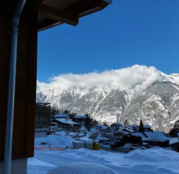 Aamiaismajoitus (B&B) Résidence Spa Les Louettes 4 étoiles à Sapinhaut Canton Du Valais