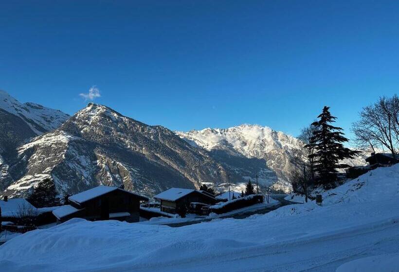 צימר Résidence Spa Les Louettes 4 étoiles à Sapinhaut Canton Du Valais