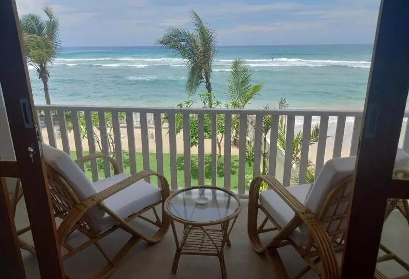 تختخواب و صبحانه Lihinya Beach Villa Ahangama