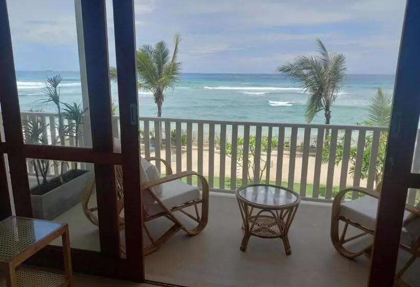 تختخواب و صبحانه Lihinya Beach Villa Ahangama