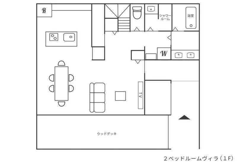 ホテル Villa Malibu Palm Springs Miyakojima Resort