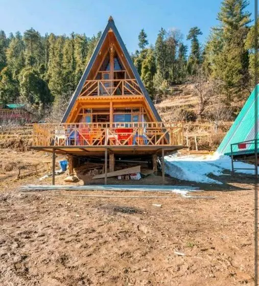 ホテル Dreams Villa Jibhi Of Vit In Lushaal Valley View A Frame Cabin