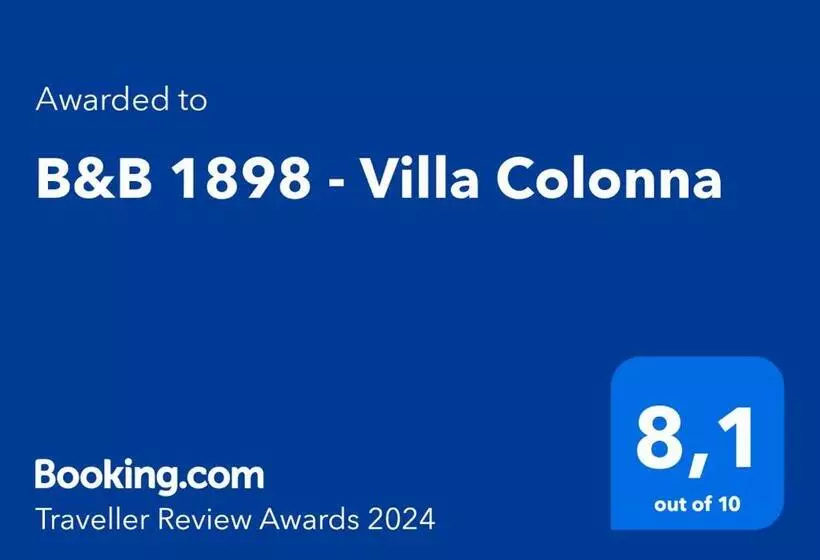 B&b 1898   Villa Colonna