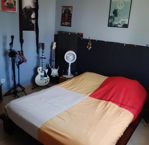 Bed and Breakfast Chambres Calmes Dans Villa Pérols Prêt Parc Expo Arena 1km Aéroport 3km Gare Tgv 4km Plages 5km Carn