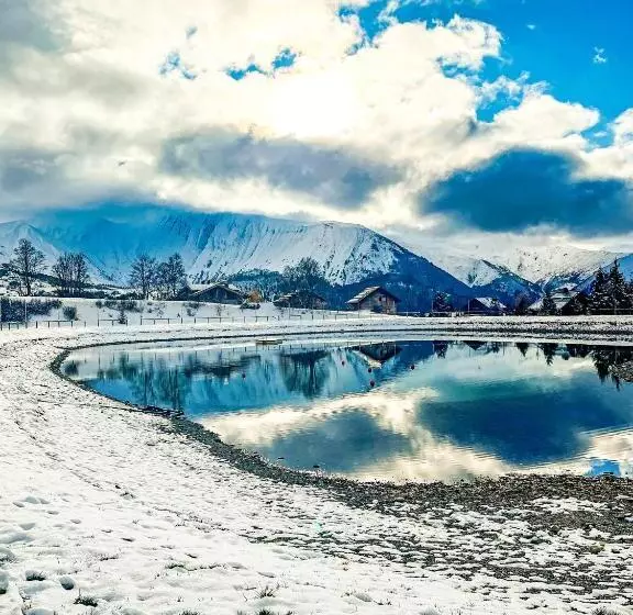 ホテル Vvf Résidence Albiez Montrond Maurienne