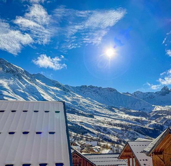 هتل Vvf Résidence Albiez Montrond Maurienne
