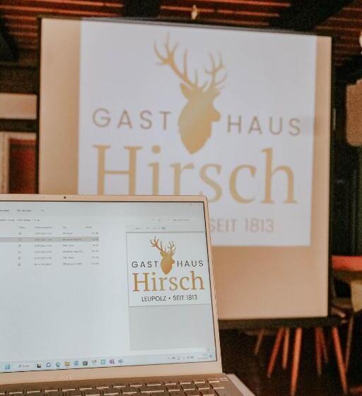 호텔 Gasthaus Hirsch