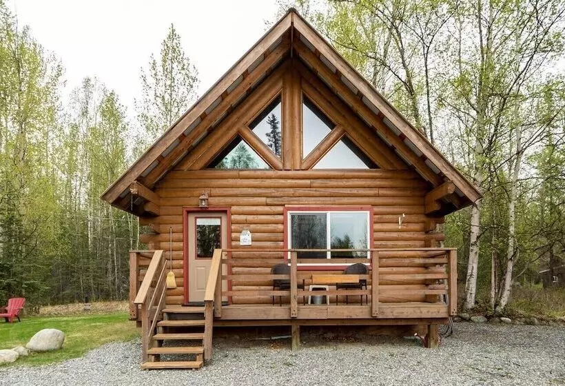 צימר Hatcher Pass Cabins