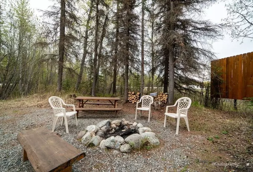 צימר Hatcher Pass Cabins