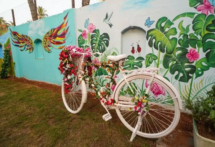 ホテル Treehouse Mars Beach Cottages