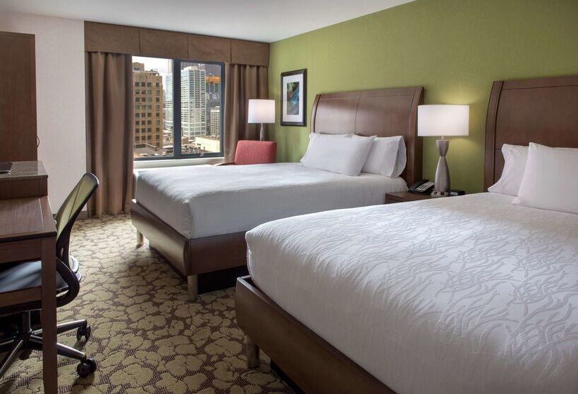 فندق Hilton Garden Inn Chicago Downtown Riverwalk