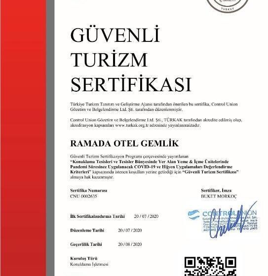 هتل Ramada By Wyndham Gemli̇k