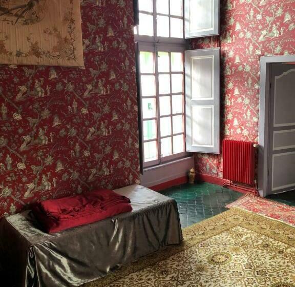 צימר Château Du Boschet Chambre Pierre De Lescouet