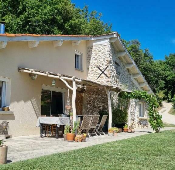 مبيت وإفطار Chambre Double En Pleine Nature La Clairière De L Ange