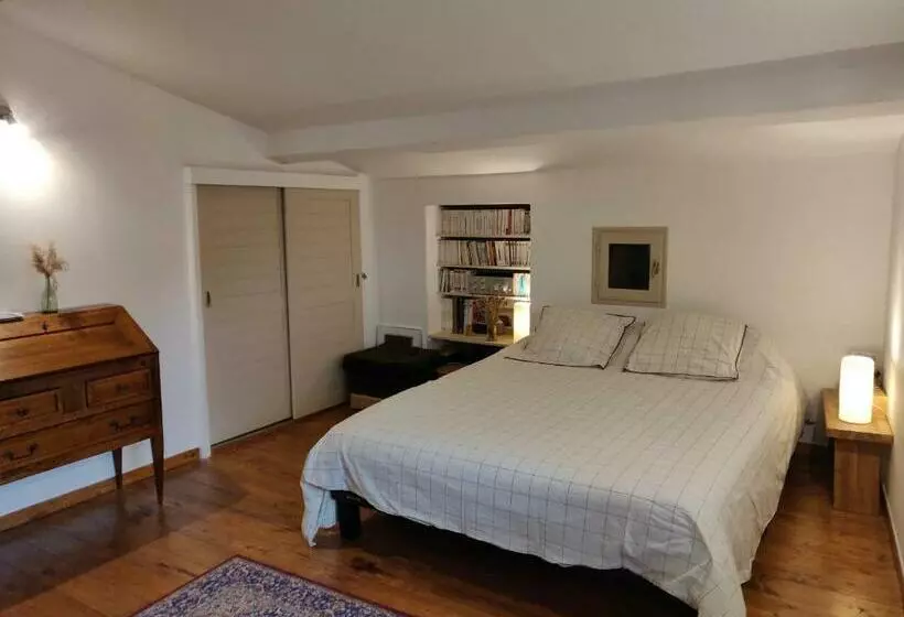 ベッドアンドブレックファースト Chambre Double En Pleine Nature La Clairière De L Ange