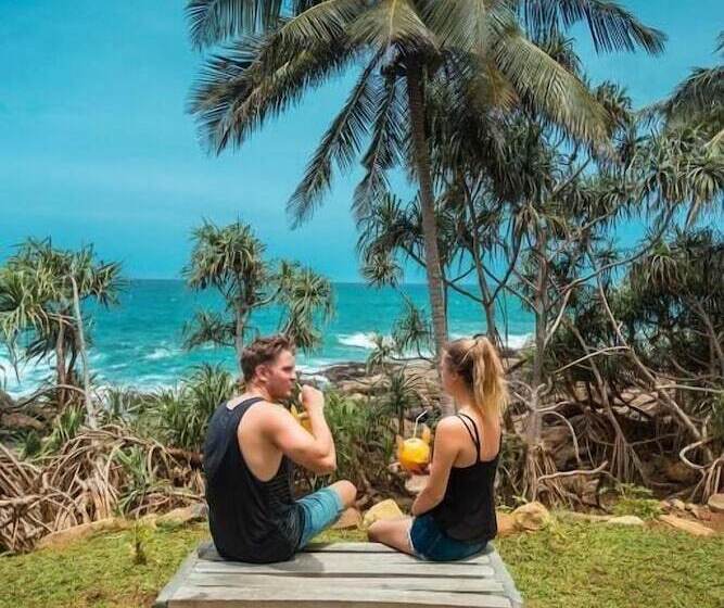 בית מלון כפרי Sea View Clay House Dikwella