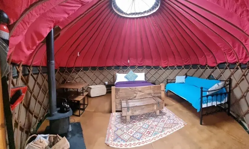 Charming Yurt In Kelburn Estate Near Largs