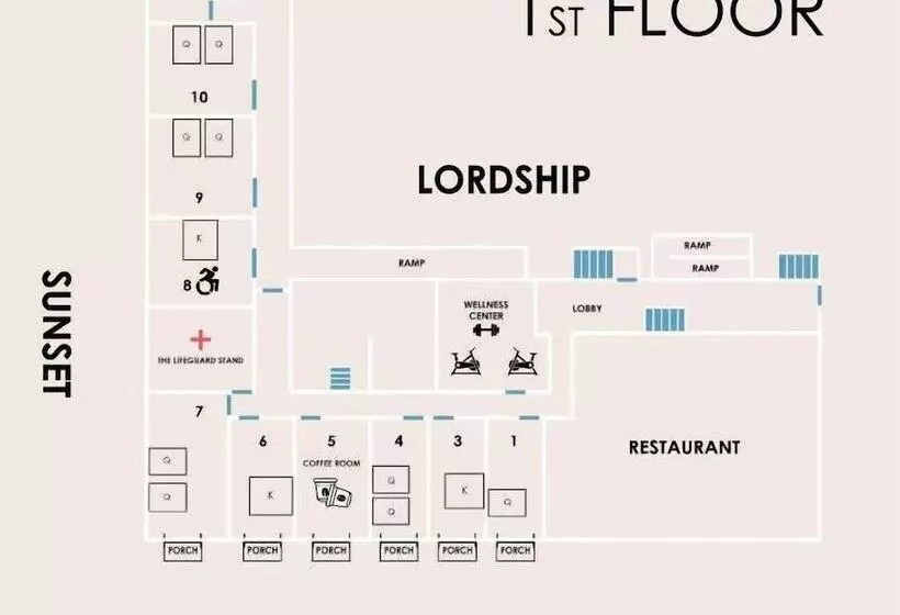 ホテル The Surfside