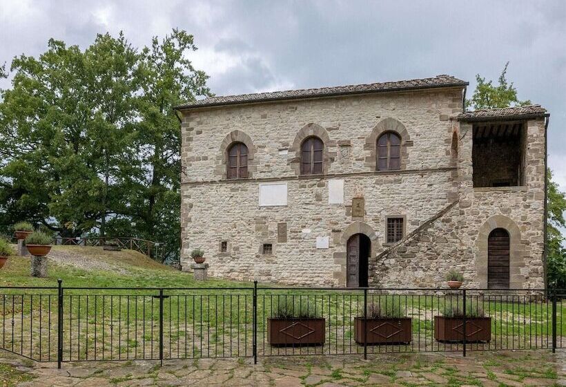 Medieval Farmhouse In Caprese Michelangelo With Terrace