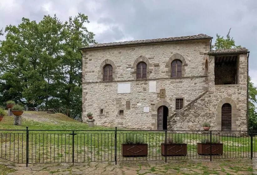 Medieval Farmhouse In Caprese Michelangelo With Terrace