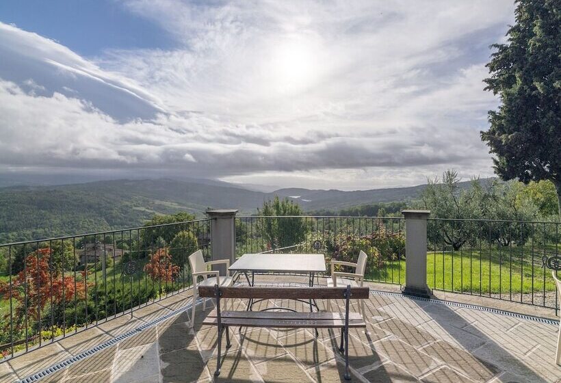 Medieval Farmhouse In Caprese Michelangelo With Terrace