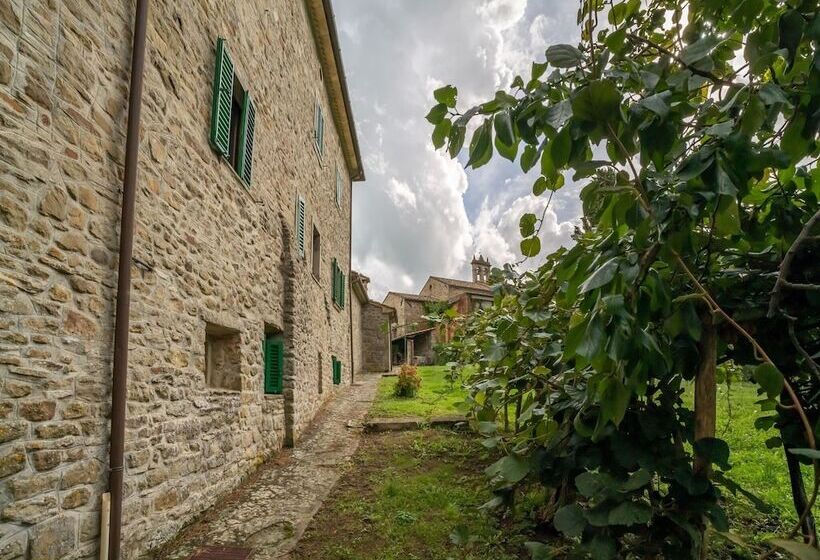 Medieval Farmhouse In Caprese Michelangelo With Terrace