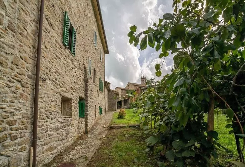 Medieval Farmhouse In Caprese Michelangelo With Terrace