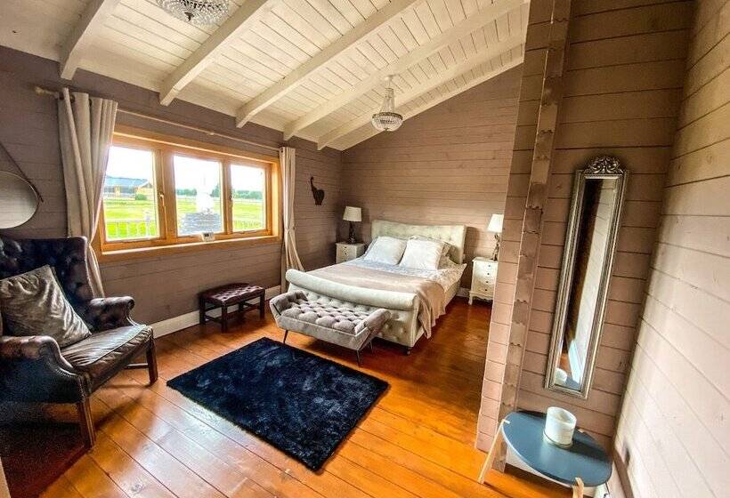 ホテル Beautiful 3 Bed Luxury Private Lodge In York