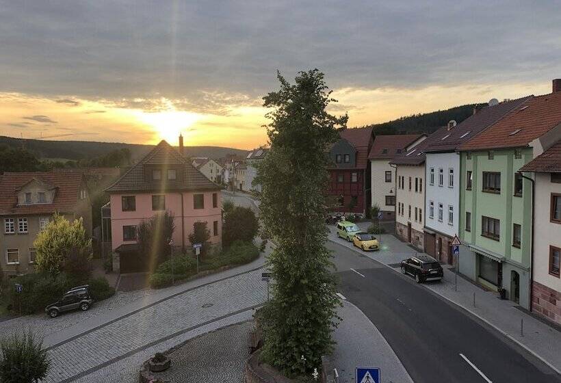 ホテル Rhöner Ferienwohnung