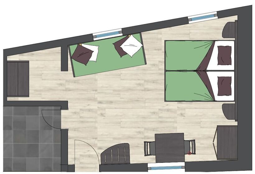 ホテル Rhöner Ferienwohnung