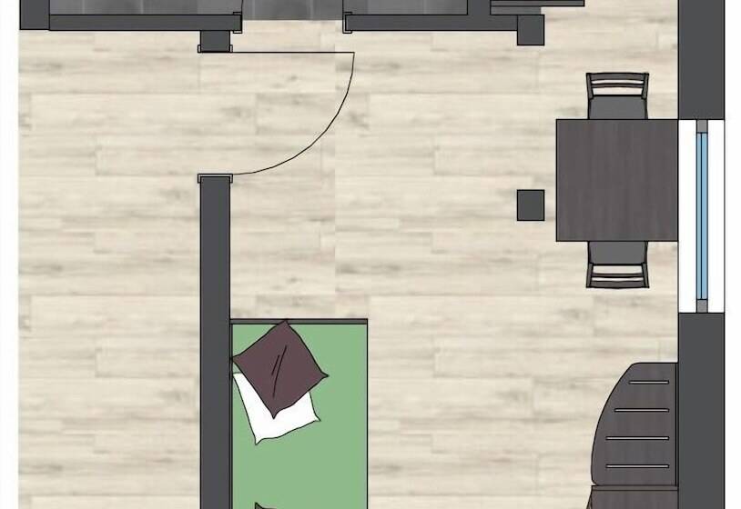 ホテル Rhöner Ferienwohnung