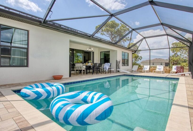 Sirenia By Avantstay Gorgeous Cape Coral Home W/ Pool & Modern Interior