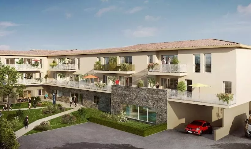 ペンション Résidence Domitys Regalecia à Uzès