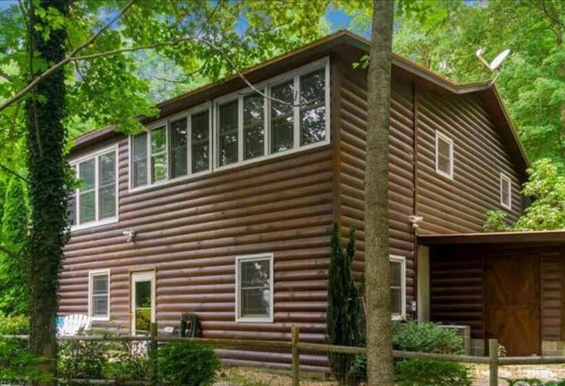 Underlook Cabin Secluded Cabin With Wifi Large Deck Gas Grill Wood Fireplace