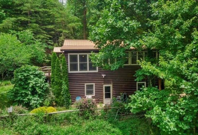 Underlook Cabin Secluded Cabin With Wifi Large Deck Gas Grill Wood Fireplace