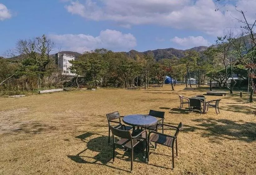 پانسیون Gapyeong Jh Poolvilla & Glamping