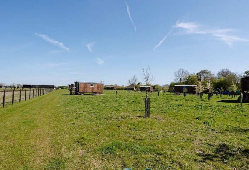 Honeysuckle Farm Hut 1 Suffolk Farm Holidays