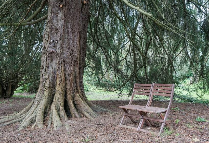 Copper Beech Cabin For Couples, Outdoor Bath